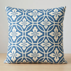 Indigo Elegance Printed Cushion Covers - (Pack of 5) For Living Room, Bed Room, Home Decor