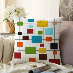 Abstract Boho Cushion Covers Pack of 6
