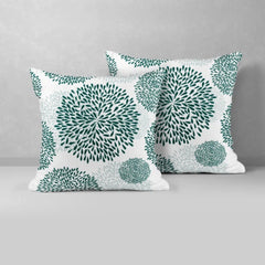 Floral Indoor Throw Cover Pack of 2