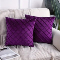 Executive Velvet Cushion Pack Of 2