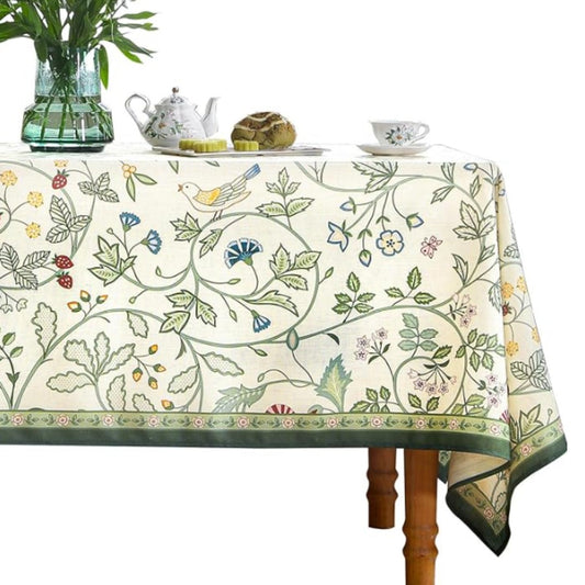 French Countryside Floral Table Cover