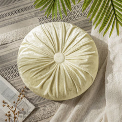 Velvet Round Pumpkin Futon Cushion