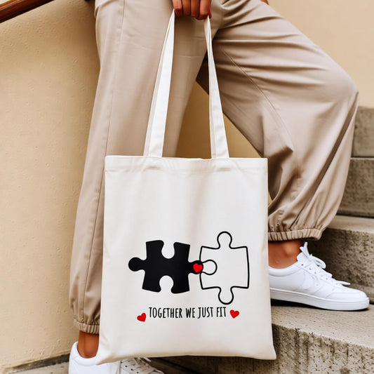 Puzzle Tote Bag