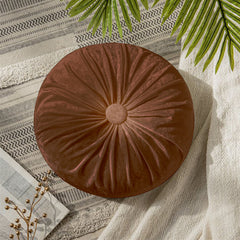 Velvet Round Pumpkin Futon Cushion