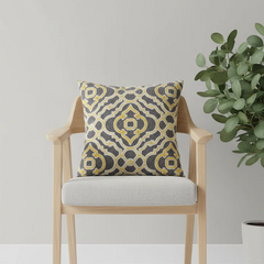 Honey Comb Geometric Cushion Covers Pack of 6
