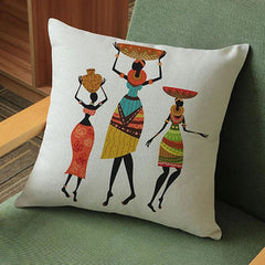 Dancing African Cushion Covers Pack of 5