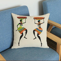 Dancing African Cushion Covers Pack of 5